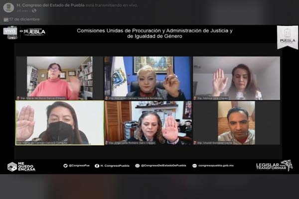 Congreso de Puebla legisla sobre reparación del daño para víctimas de violencia familiar