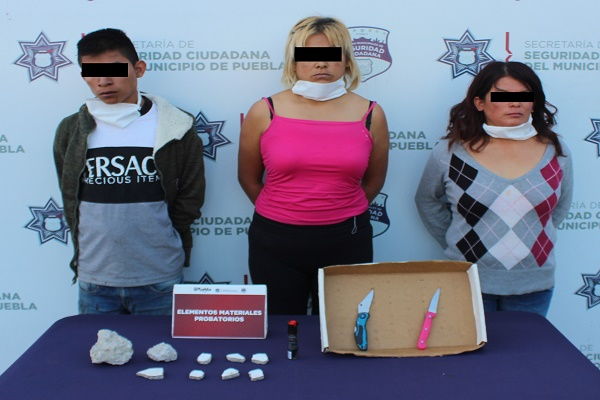 Seguridad Ciudadana de Puebla capturó a asaltantes de choferes de Uber, Cafiby y DiDi