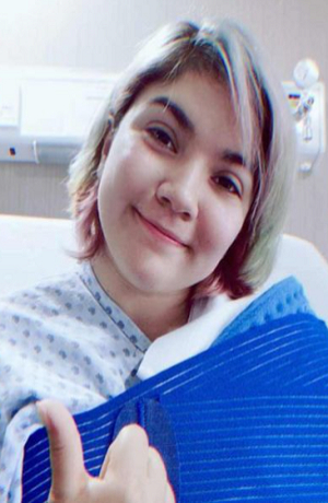 Alexa Moreno es operada con éxito del hombro