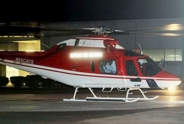 Trasplante de corazón e hígado obliga operativo aéreo en DF