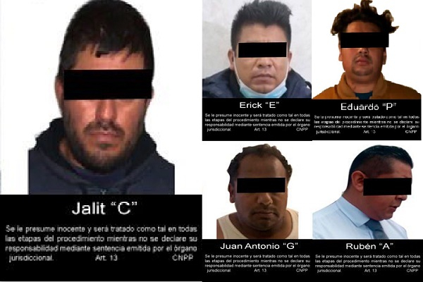 “El Mamer” y cuatro cómplices son vinculados a proceso por delincuencia organizada