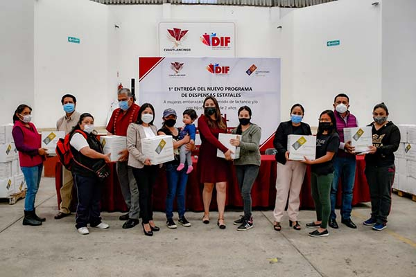 Arranca en Cuautlancingo el Programa Alimentario para mujeres embarazadas y en periodo de lactancia