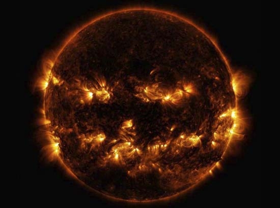 NASA publica foto del Sol “disfrazado” para Halloween