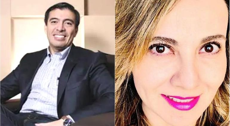 Esposo de Abril Pérez está en EU; no lo detienen por falta de ficha en la Interpol