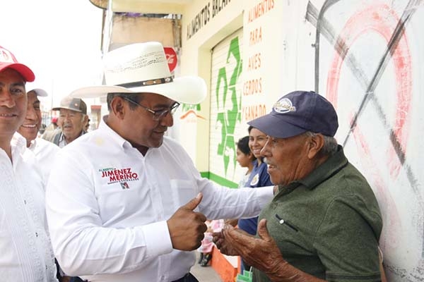 Jiménez Merino asegura que creará la Casa del Adulto Mayor
