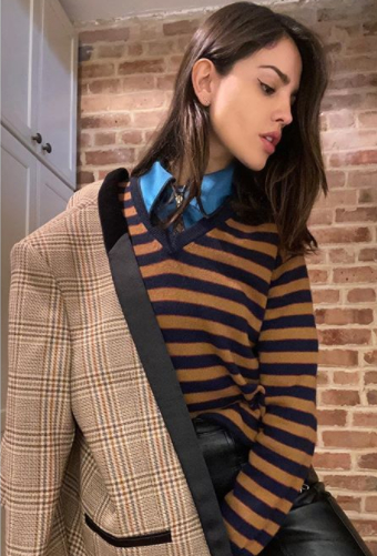 Eiza González presume look en redes sociales