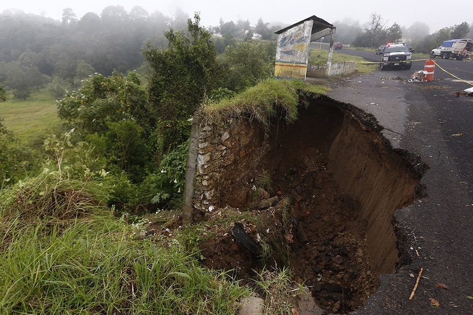 Segob declara emergencia en 66 municipios de Puebla por Franklin