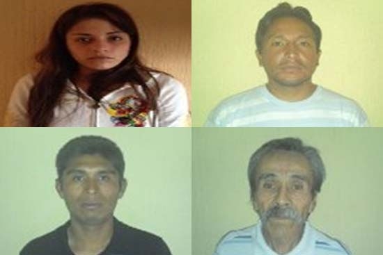PGJ consigna a 4 secuestradores atrapados en  Huejotzingo