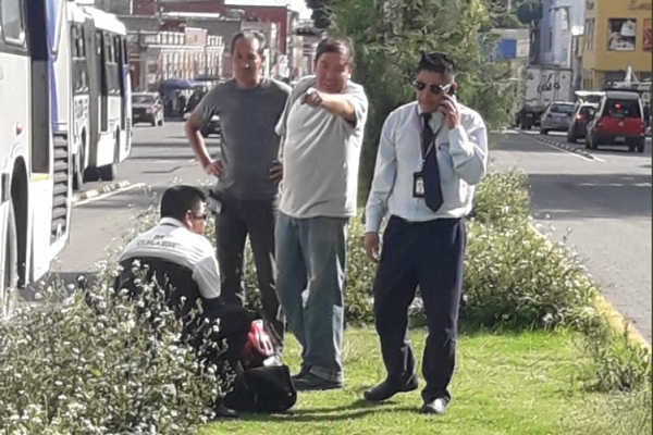Unidad de RUTA atropelló a ciclista frente a Museo del Ferrocarril