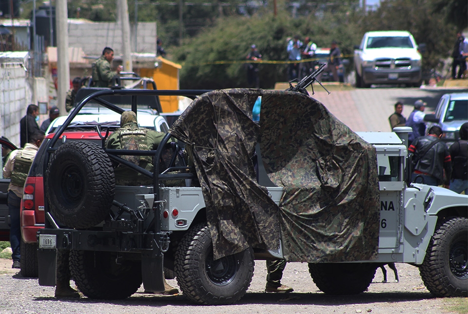 Operativo de la Marina en Tlacotepec en busca de lugarteniente de “El Bukanas”