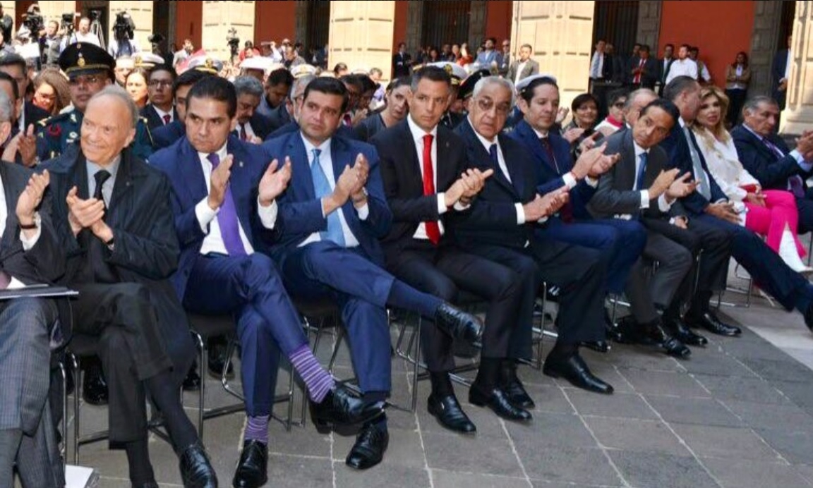 Pacheco Pulido acude al informe por 100 días de gobierno de López Obrador