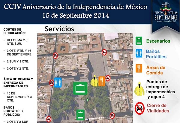 Puebla, sin focos rojos para Fiestas Patrias: CISEN