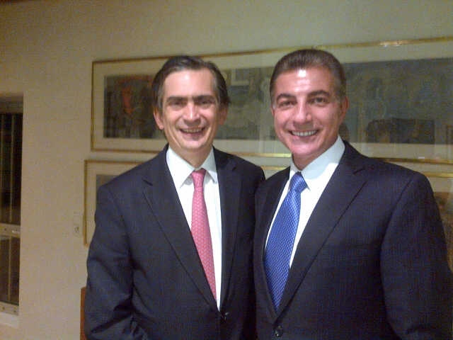 Tony Gali se reúne con embajador de México en Francia