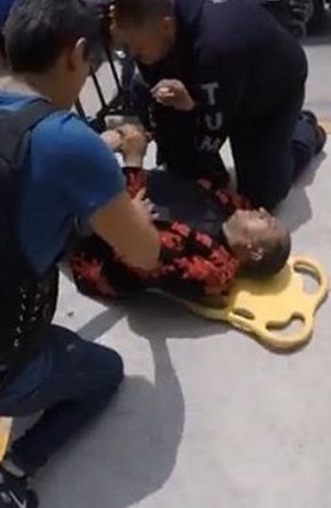 VIDEO: Golpean a “Lady Wuuu” tras broma pesada en la CDMX
