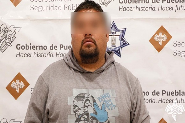 SSP Puebla asegura a vendedor de droga, cómplice de “El Keiko”