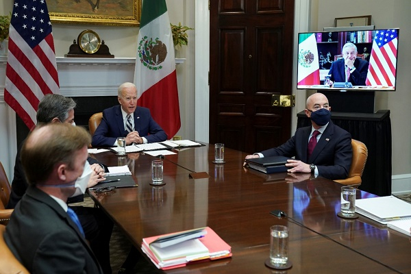 Biden a AMLO: “Veremos a México como igual”, tras reunión en línea