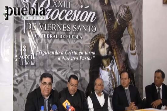 Detalles de la Procesión de Viernes Santo 2014 en Puebla