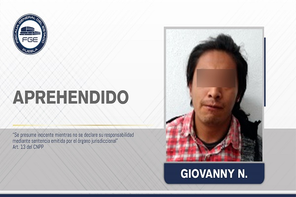 FGE reaprehendió a narcomenudista en Puebla