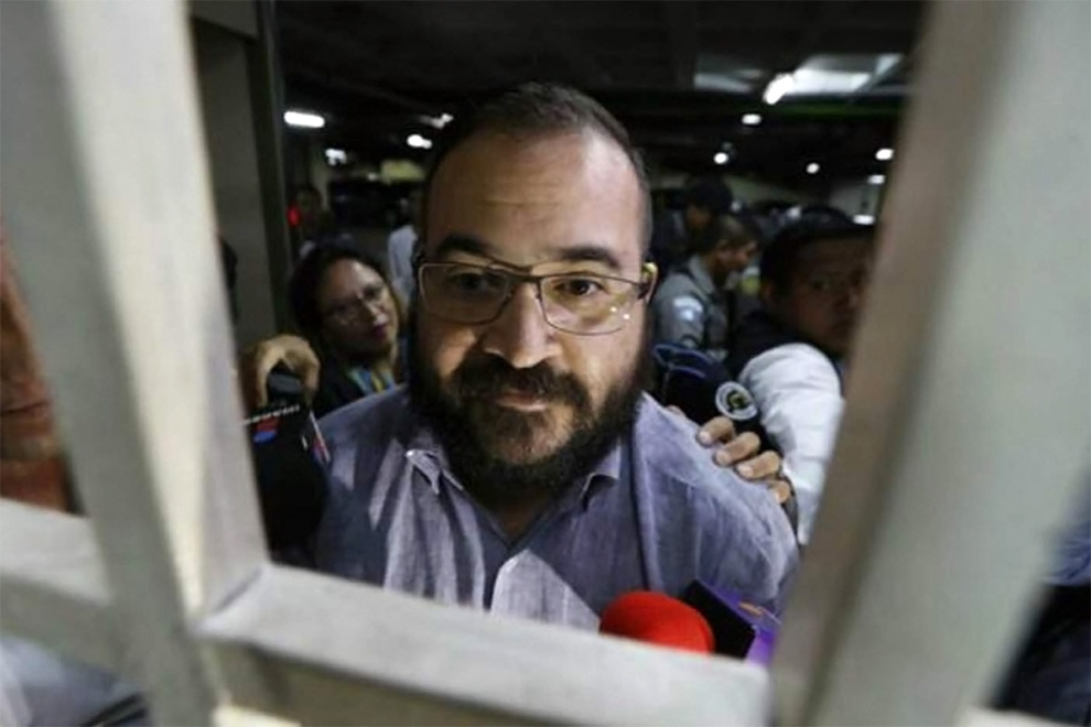 Niegan amparo a Javier Duarte y lo vinculan a proceso