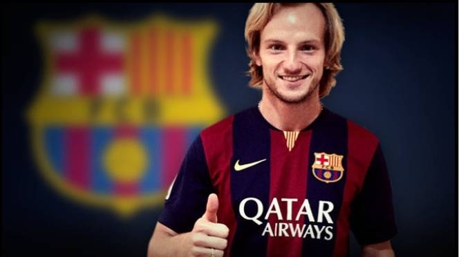 Ivan Rakitic fue presentado con el Barcelona