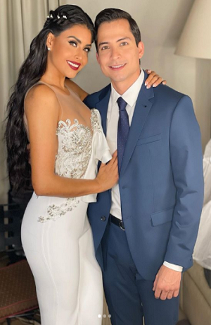 Kristal Silva finalmente llega al altar con Luis Ángel Garza