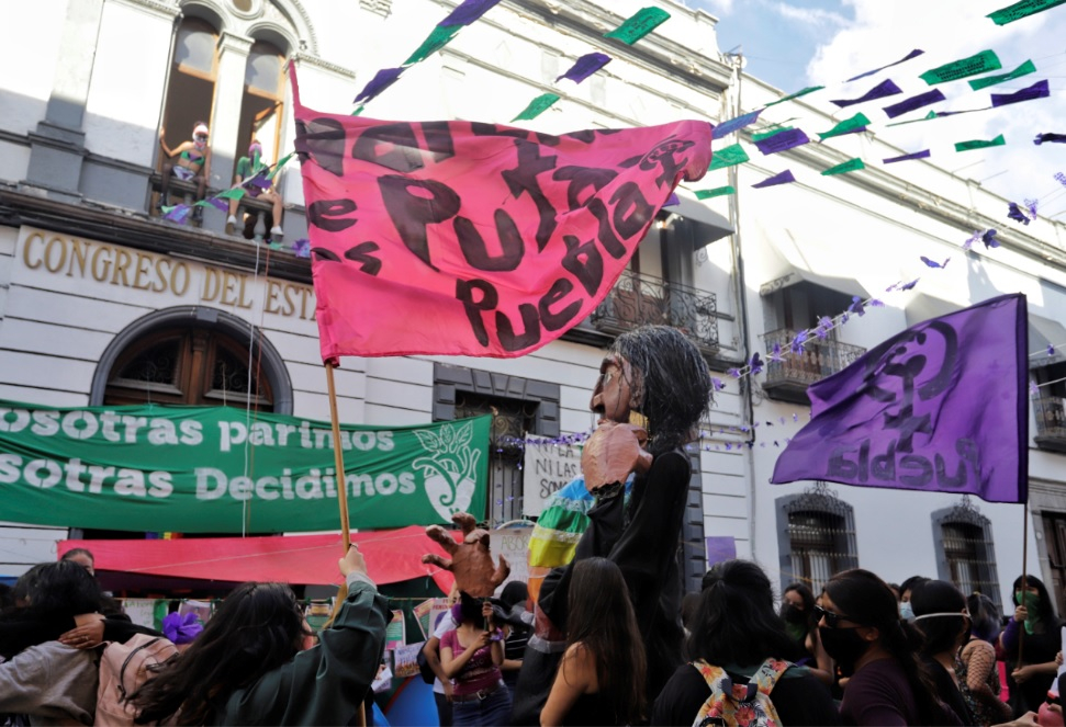 FOTOS. Así se realizó la X Marcha de las Putas en Puebla