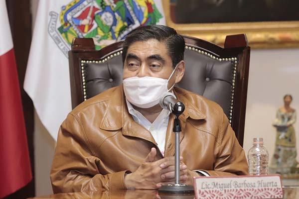 Puebla, en paz en materia de gobernabilidad: MBH