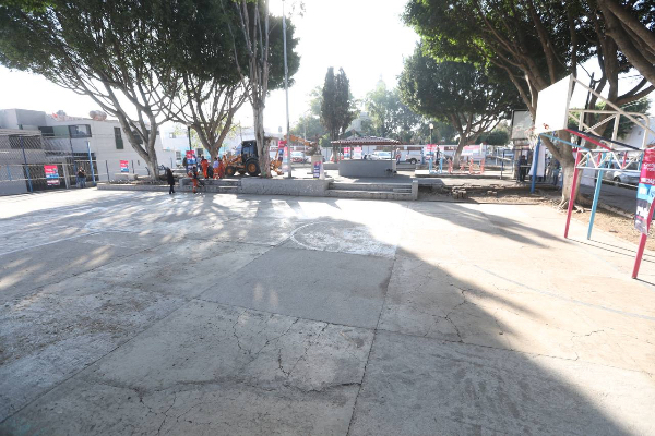 Rehabilitan parque de San Baltazar Campeche con inversión de 3.2 mdp