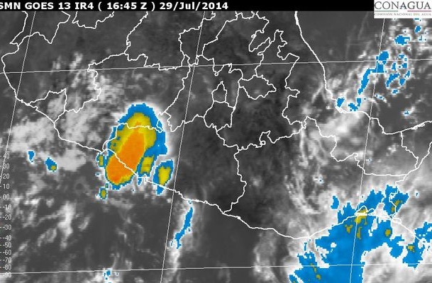 Prevén lluvias fuertes en Puebla por onda tropical número 18