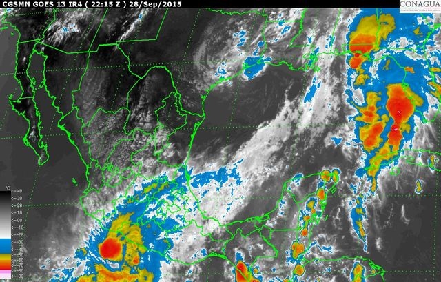 “Marty” se intensificó a huracán categoría uno
