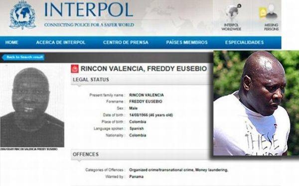 Interpol ordena detención de Freddy Rincón, exfutbolista colombiano