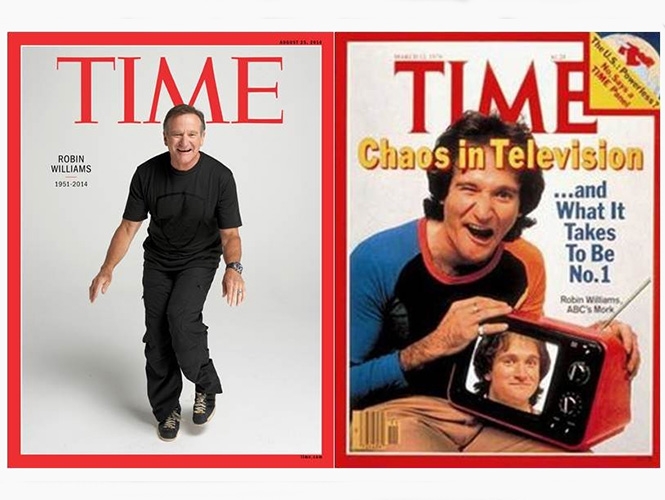 Robin Williams se llevó la portada de TIME
