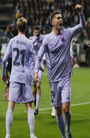 Europa League: Barcelona empata 1-1 ante Eintracht Frankfurt