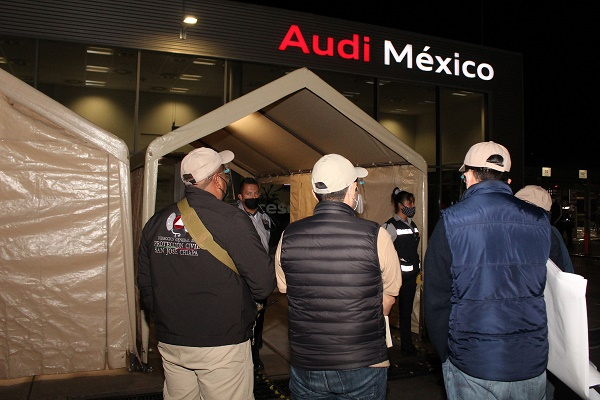 Audi evita clausura por adeudo de impuestos; se reunirán con el gobierno estatal