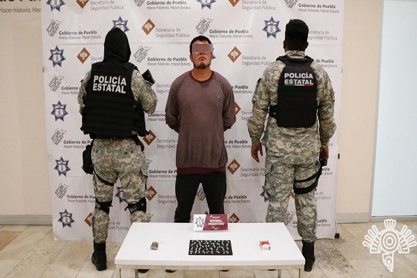 Huachigasero de la banda del “Chamaco” es detenido en Tepeaca