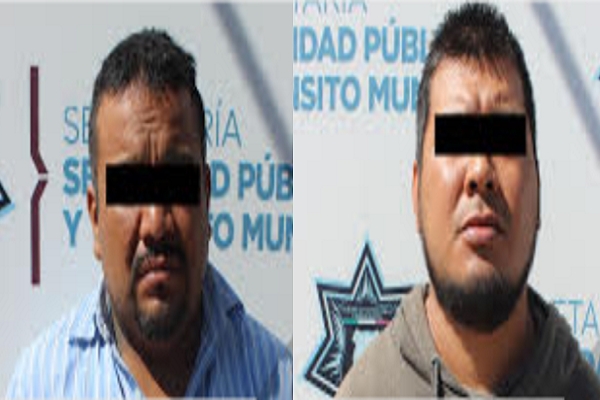 Asaltantes de negocio fueron capturados en la colonia Aquiles Serdán