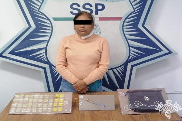 Cayó “La Lulú”, lídere delincuencial de Tepatlaxco e implicada en seis robos a vivienda