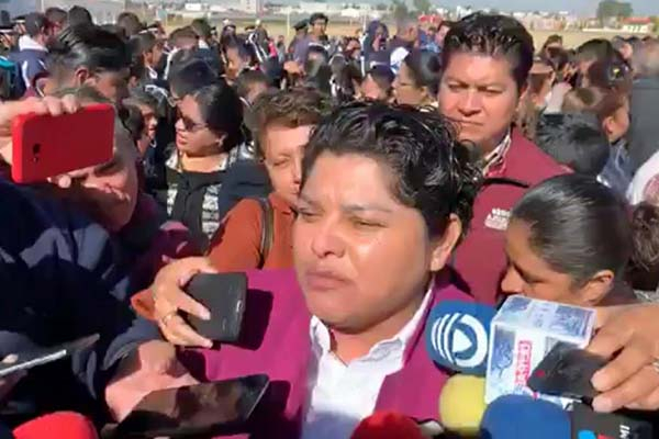 Karina Pérez desafía al gobierno del Estado; demanda liberación de Miguel López