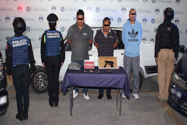 Seguridad Ciudadana desarticula a banda de asaltantes en Puebla