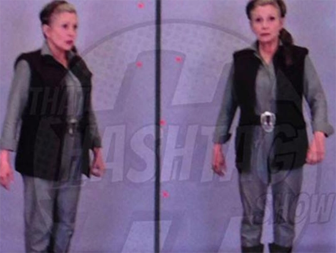 Star Wars: Filtran fotos del nuevo look de la Princesa Leia