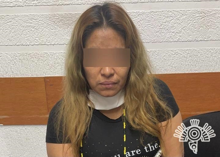 Policía Estatal detiene a “La Fabiola”, líder narcomenudista de Puebla
