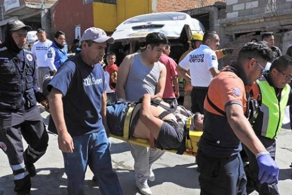 Focos rojos por heridos en accidentes viales, van 20 semanas de crecimiento