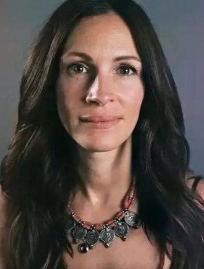 Julia Roberts lanza polémico mensaje sin maquillaje