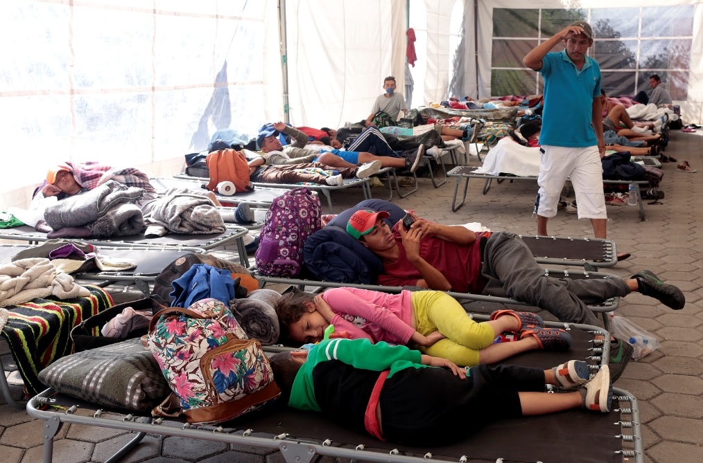 FOTOS: Pasa por Puebla otra oleada de Caravana Migrante