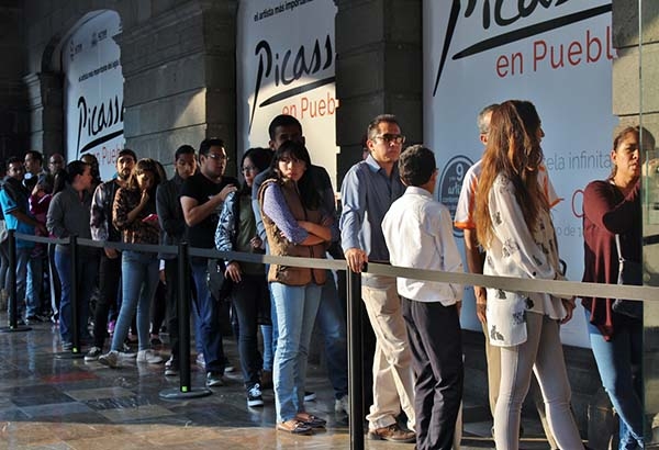 Más de 60 mil personas visitaron la exposición “Picasso, la estela infinita” en Puebla