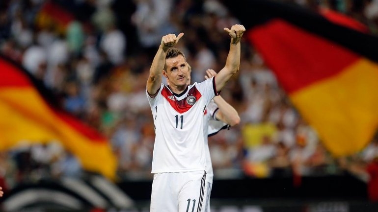 Miroslav Klose dijo adiós a la selección alemana