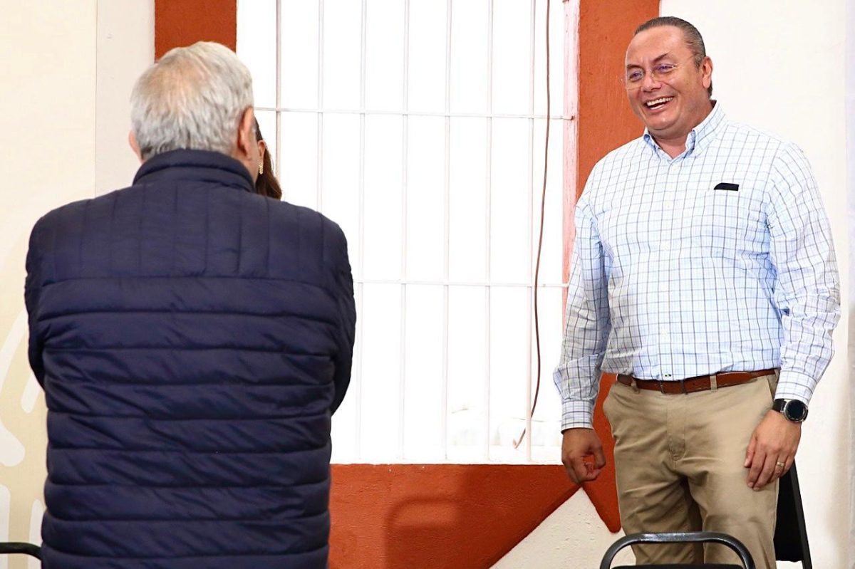 Recibe Guillermo Velázquez a AMLO para revisar avances del Plan Nacional de Reconstrucción