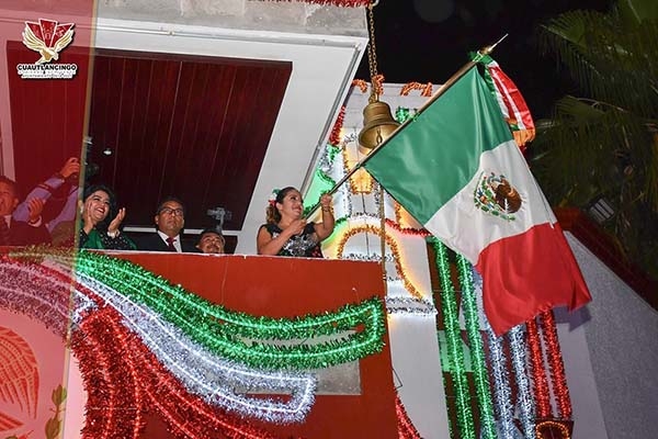 Así celebraron en Cuautlancingo el 209 aniversario de la Independencia de México