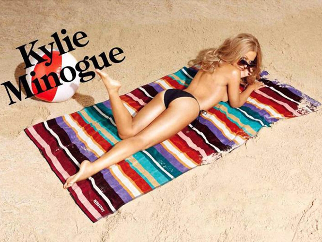FOTOS: Kylie Minogue aparece sexy en la revista GQ