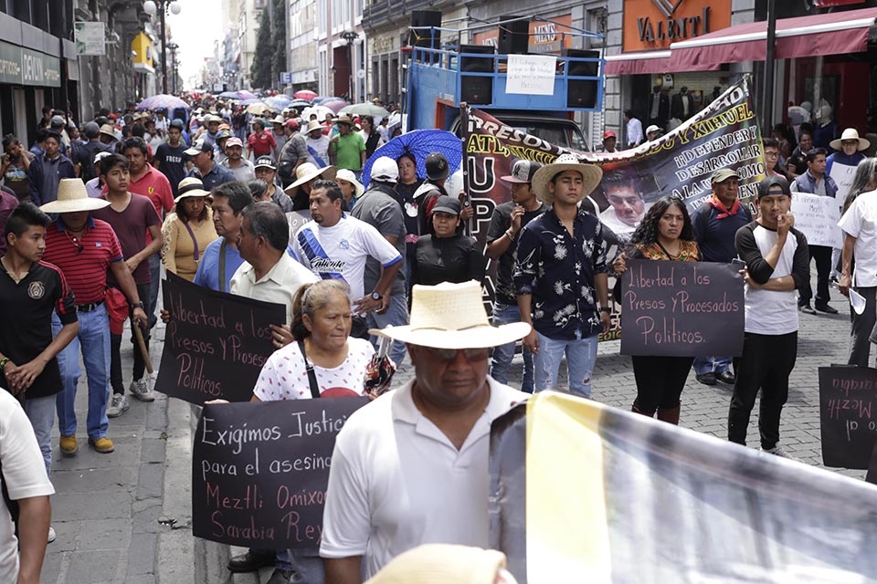 Marcha la 28 de Octubre a un mes del asesinato de Meztli Sarabia